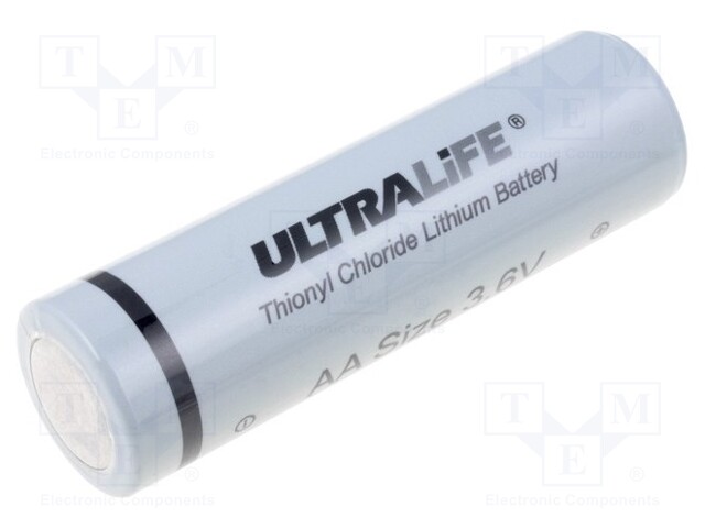 Battery: lithium; 3.6V; AA; Ø14.5x50.5mm; 2000mAh