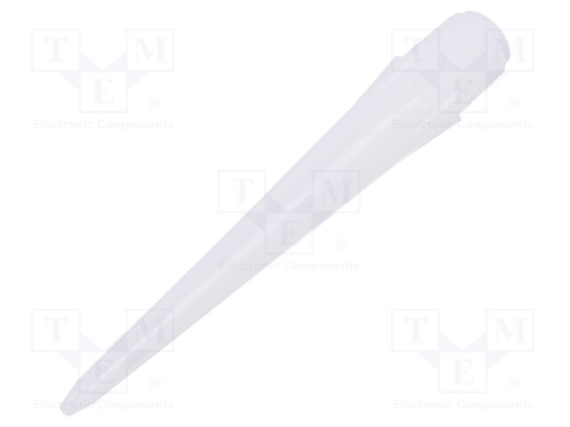 Needle: plastic; 4"; straight,conical; Mounting: 1/4"; Mat: HDPE