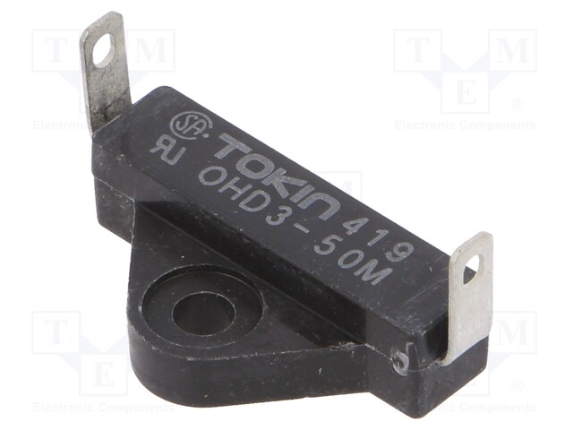 Fuse: thermal; 0.3A; OHD; 150mΩ; 100V; Conform to: CSA,UL