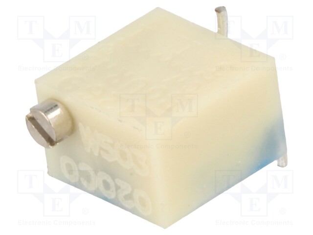 Potentiometer: mounting; multiturn; 50kΩ; 250mW; SMD; ±10%; linear