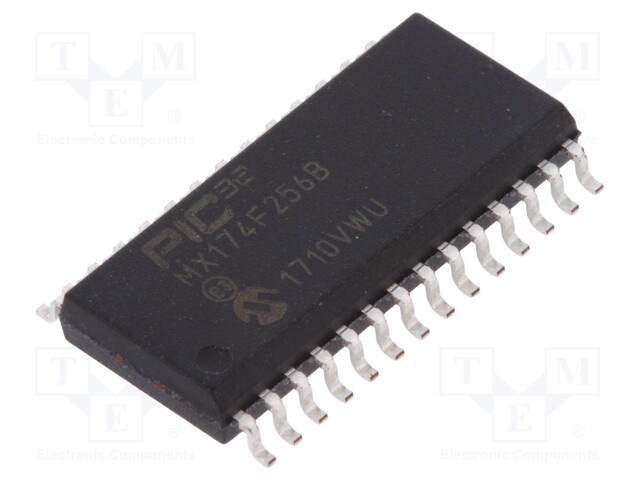 PIC microcontroller; Memory: 256kB; SRAM: 64kB; 2.3÷3.6VDC; SMD