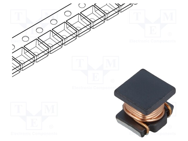 Inductor: wire; SMD; 2220; 4.7uH; 2700mA; 0.041Ω; 5.7x5x4.7mm; ±20%