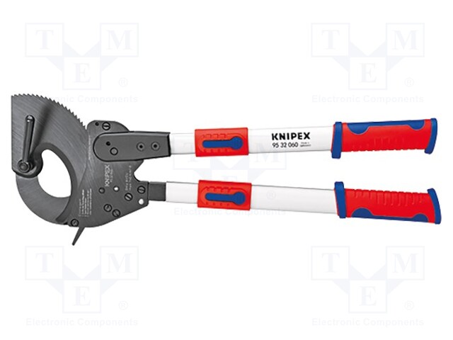 Cutters; L: 630mm; Tool material: steel; Øcable: 60mm