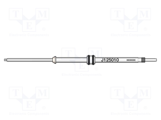 Nozzle: hot air; 1mm; for hot air station; JBC-JTSE-2A