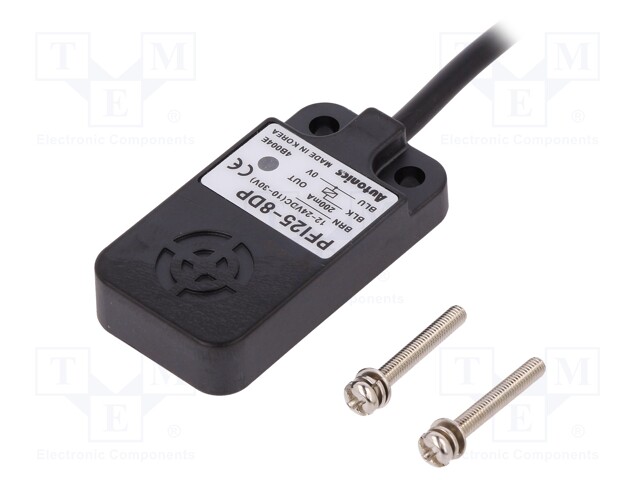 Sensor: inductive; 0÷8mm; PNP / NO; Usup: 10÷30VDC; 200mA; lead 2m