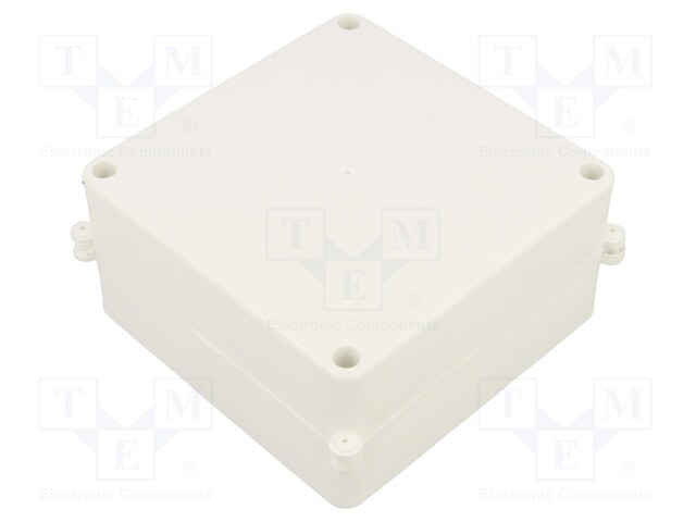 Enclosure: junction box; X: 125mm; Y: 125mm; Z: 75mm; wall mount