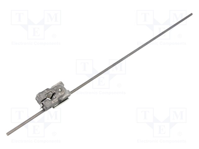 Driving head; steel adjustable rod, length 139,7mm