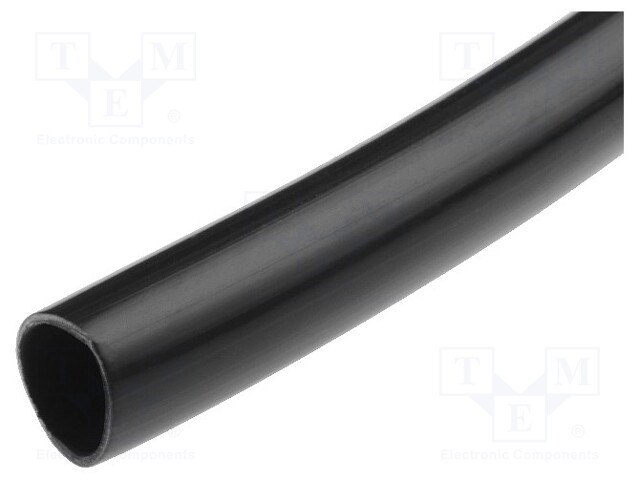 Insulating tube; Mat: PVC; black; -45÷125°C; Øint: 8mm; L: 50m