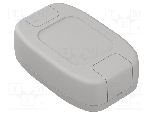 Enclosure: multipurpose; X: 70mm; Y: 110mm; Z: 33mm; ABS; light grey