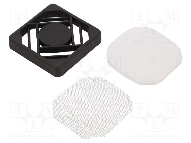 Guard; 60x60mm; screw; Holes pitch: 50mm; Cover material: plastic