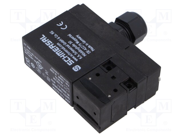 Safety switch: bolting; AZM 170; NC x2; IP67; Electr.connect: M20