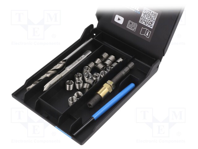 Kit: for thread repair; Kind of holder: machine; Thread: M8