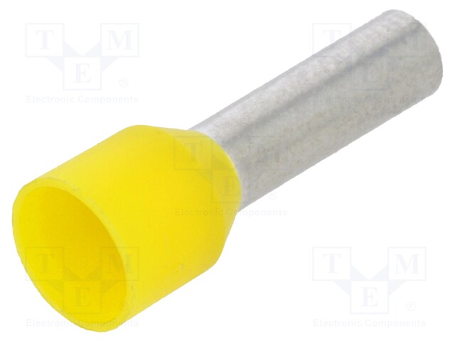 Bootlace ferrule; insulated; copper; Insulation: polypropylene