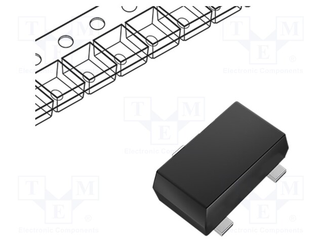 Transistor: N-MOSFET; unipolar; 50V; 0.2A; Idm: 0.8A; 150mW; SOT723
