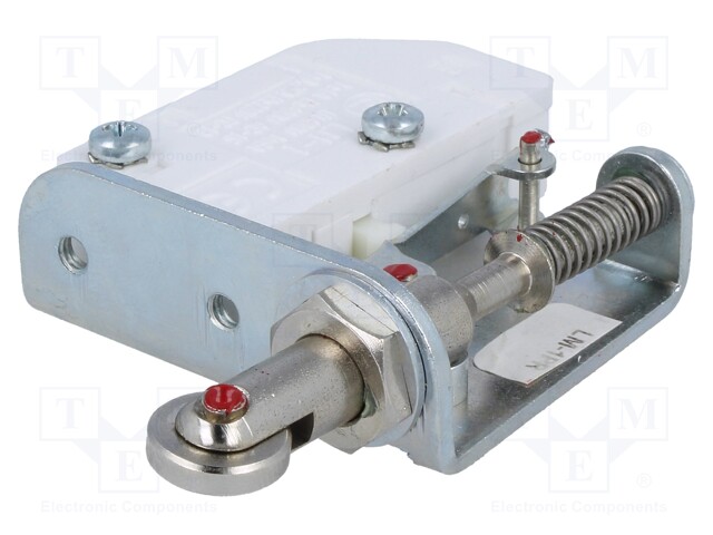 Limit switch; metal roller; SPDT; 16A; max.400VAC; max.220VDC