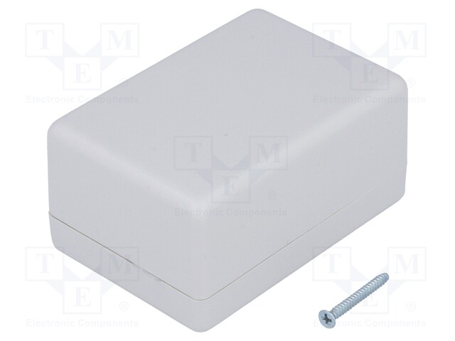 Enclosure: multipurpose; X: 56mm; Y: 81mm; Z: 40mm; 1594; ABS; grey