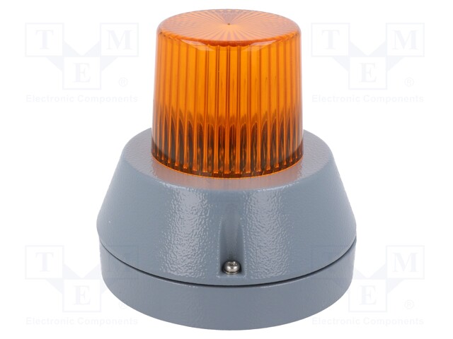 Signaller: lighting; flashing light; 230÷240VAC; IP66; Ø72mm; 3mA