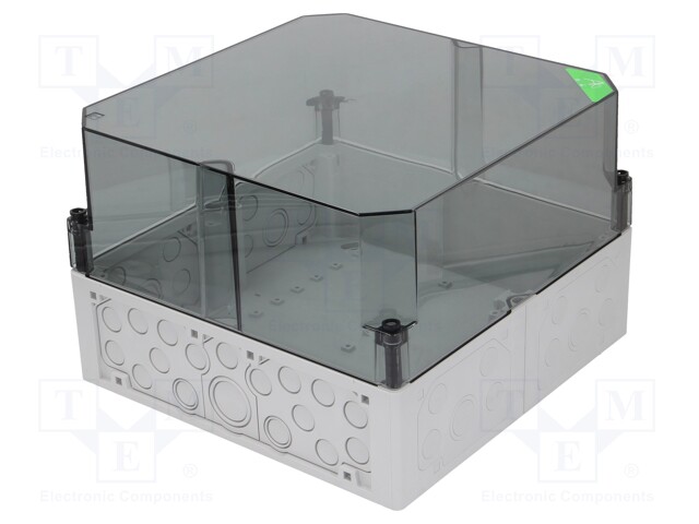 Enclosure: junction box; X: 300mm; Y: 300mm; Z: 209mm; polycarbonate