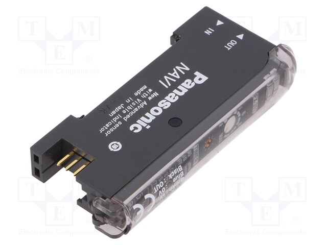 Sensor: optical fibre amplifier; NPN; IP40; 12÷24VDC; -10÷55°C