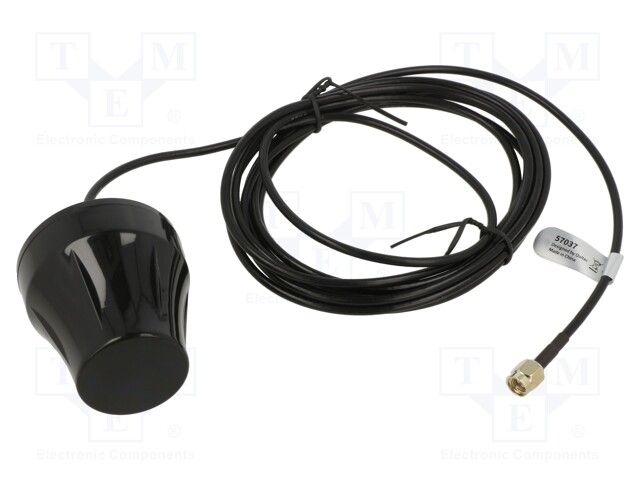 Antenna; black; SMA; 50W; 600÷2700MHz; 50Ω; 3m; 5dBi; -40÷85°C; RG174