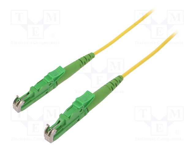 Fiber patch cord; both sides,E2A; 3m; Optical fiber: 9/125um