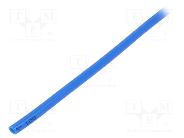 Pneumatic tubing; 10bar; L: 25m; polyurethane; blue