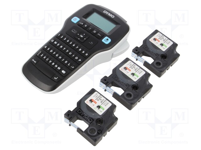 Label printer; Keypad: QWERTY; Display: graphical,LCD