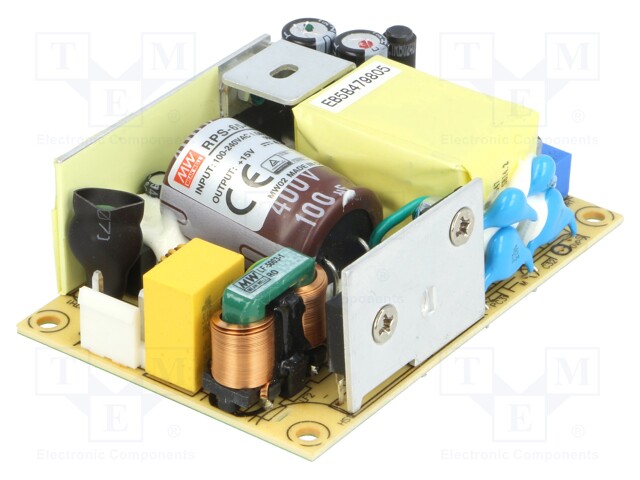 Power supply: switched-mode; 65.1W; 80÷264VAC; OUT: 1; 15VDC; 4.34A