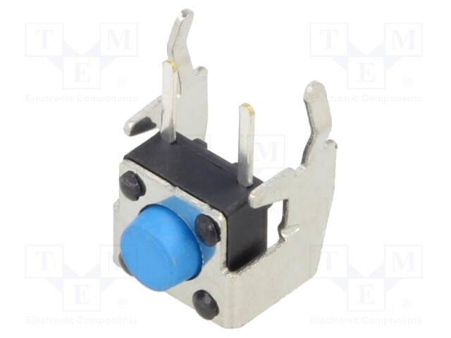 Microswitch TACT; SPST-NO; Pos: 2; 0.05A/12VDC; THT; none; 1.6N