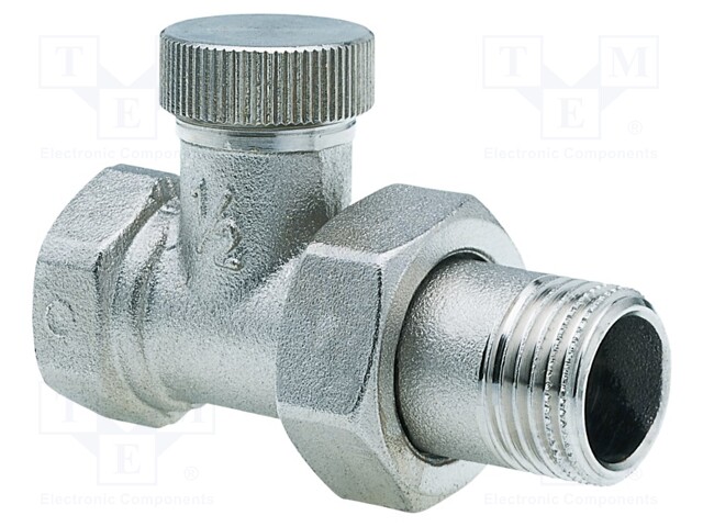 Shut-off valve; straight