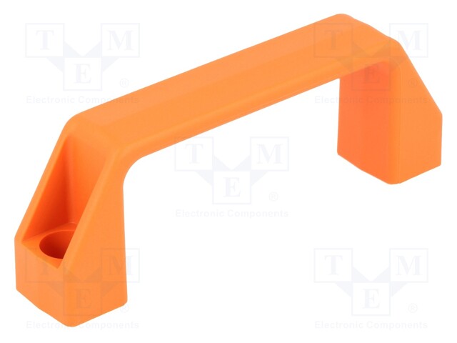 Handle; Mat: technopolymer (PA); orange; H: 45mm; L: 150mm; W: 27mm