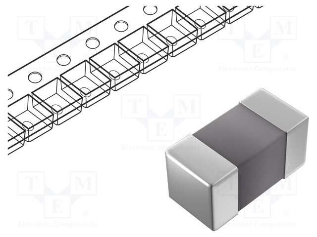 Capacitor: ceramic; 2.2uF; 35VDC; X5R; ±10%; SMD; 0402