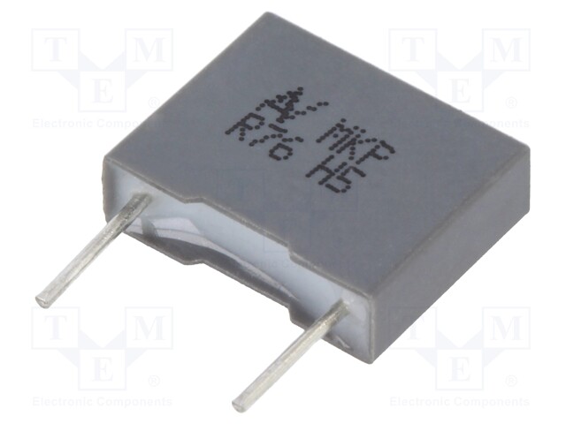 Capacitor: polypropylene; 220pF; 7.5mm; ±5%; 10x3x8mm; -55÷105°C