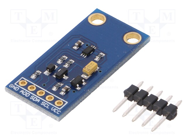 Sensor: illuminance; I2C; 3.3÷5VDC; IC: BH1750FVI; Range: 1÷65535lx