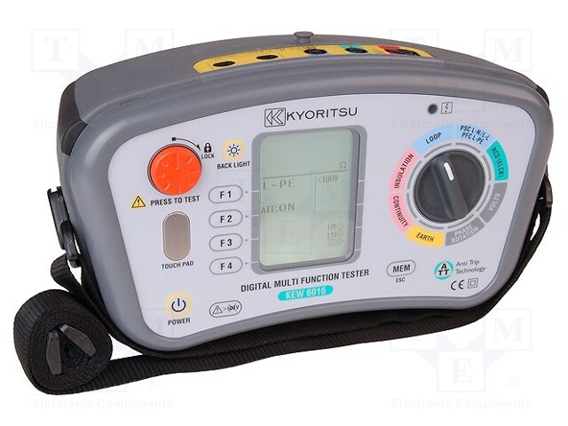 Appliance meter; LCD (160x240); 250V/500V/1000V