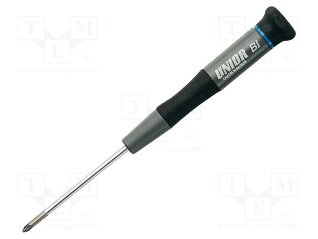 Screwdriver; Pozidriv®; precision; PZ1; 625E; Blade length: 80mm