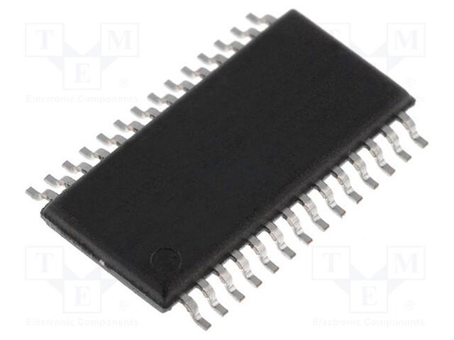 PSoC microcontroller; SRAM: 4kB; Flash: 32kB; 24MHz; SSOP28