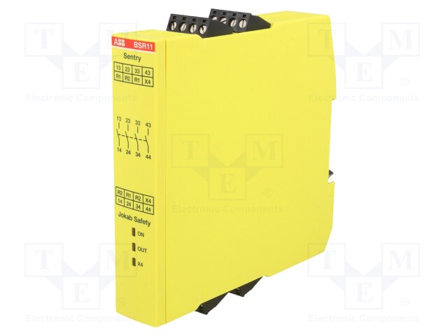 Module: safety relay; Series: SENTRY; Mounting: DIN; -10÷55°C; IP20