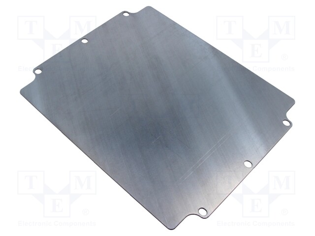 Mounting plate; steel