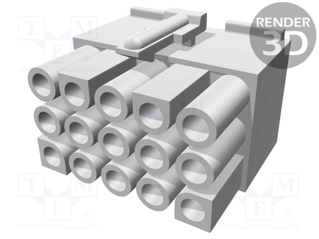 Plug; Connector: wire-wire/PCB; Standard .093"; male/female