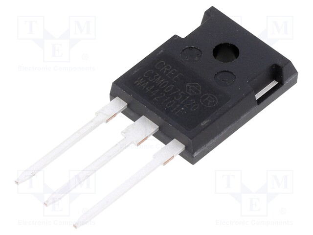 Transistor: N-MOSFET; SiC; unipolar; 1.2kV; 19.7A; Idm: 80A; 113.6W