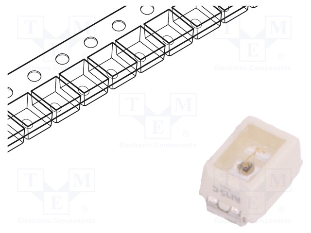 LED; SMD; Mini PLCC2,2014; green; 37.8÷75.6mlm; 11.2÷28mcd; 120°