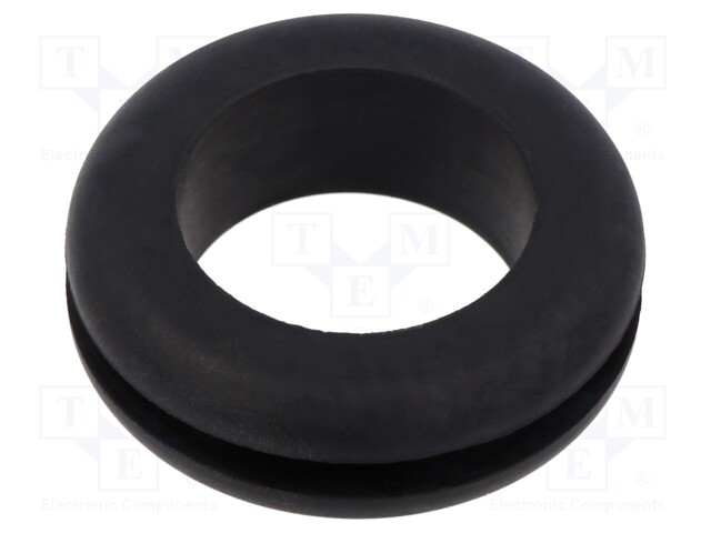 Grommet; black; UL94HB; TPR