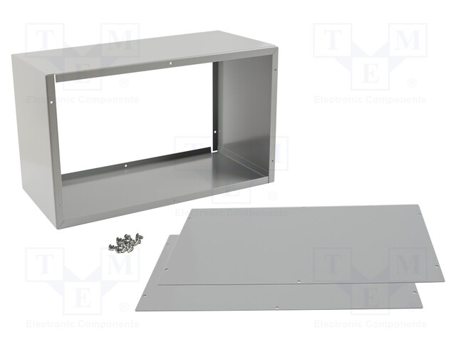 Enclosure: multipurpose; X: 229mm; Y: 381mm; Z: 178mm; 1415; steel