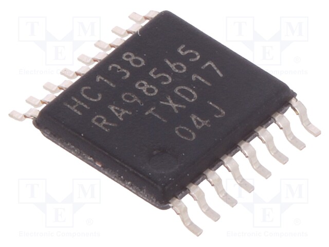 IC: digital; 3-to-8 lines,decoder,demultiplexer; SMD; TSSOP16