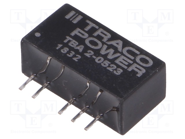 Converter: DC/DC; 2W; Uin: 4.5÷5.5V; Uout: 15VDC; Uout2: -15VDC; SIP7