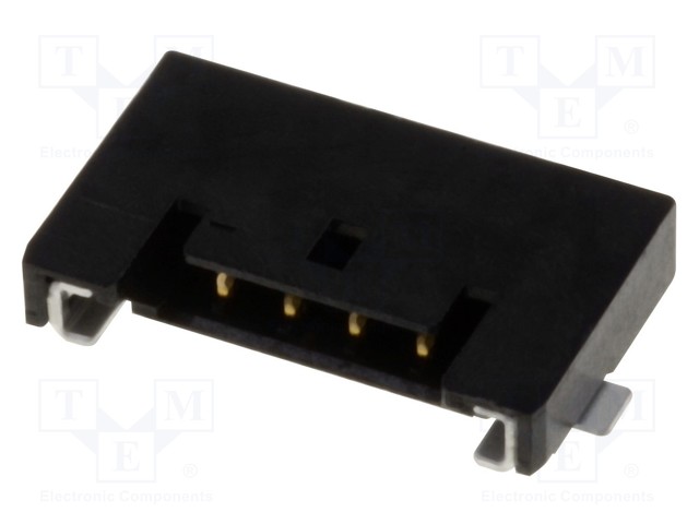 Socket; wire-board; male; Pico-Lock; 1mm; PIN: 4; SMT; on PCBs; 1.5A