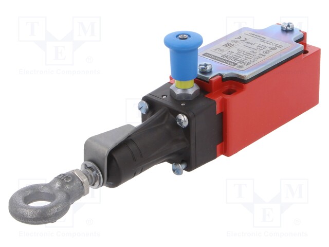 Safety switch: singlesided rope switch; NC x2; Series: XY2CJ