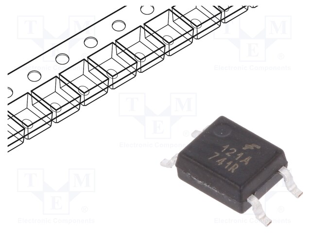 Optocoupler; SMD; Channels: 1; Out: transistor; 80V; Mini-flat 4pin