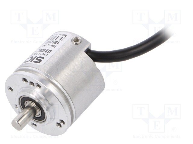 Encoder: incremental; Usup: 7÷30VDC; 2000imp/revol; shaft 6mm